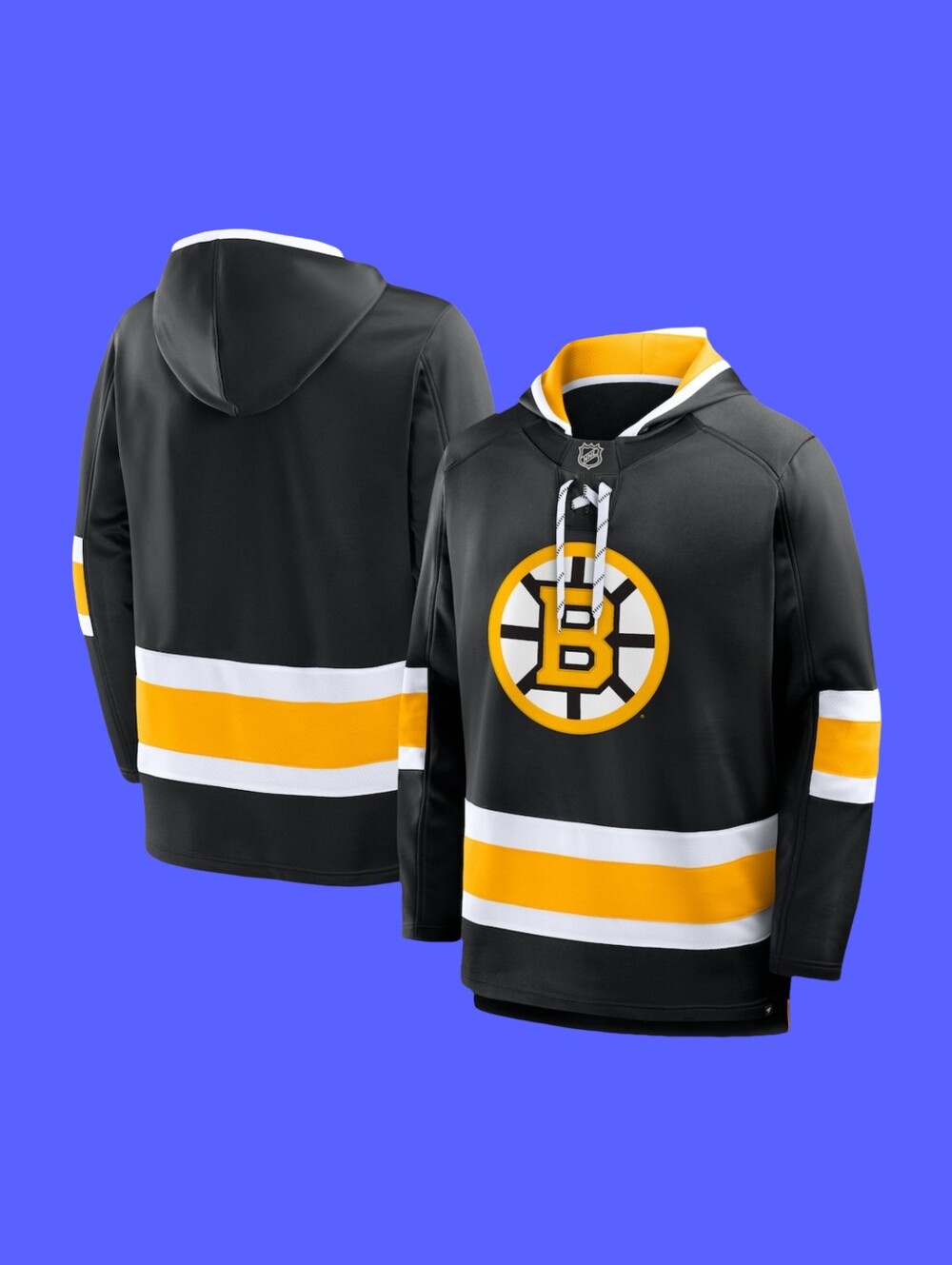 Boston Bruins Men's Fanactics Prime Time Midweight Hoodie Size L NWT